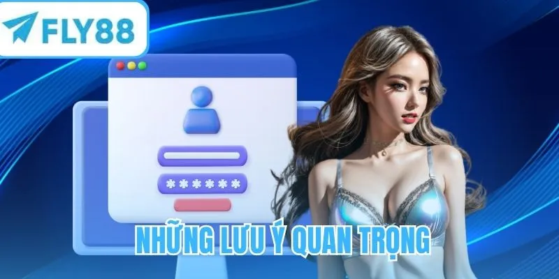Những lưu ý quan trọng